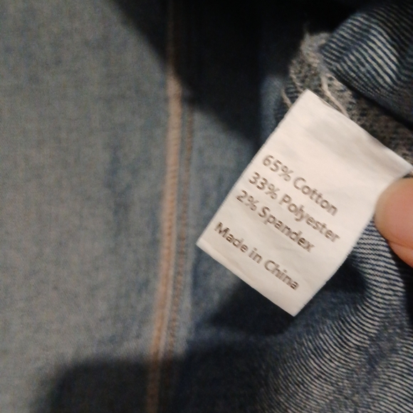 AllegraK denim woman jacket sizeM - Picture 8 of 11